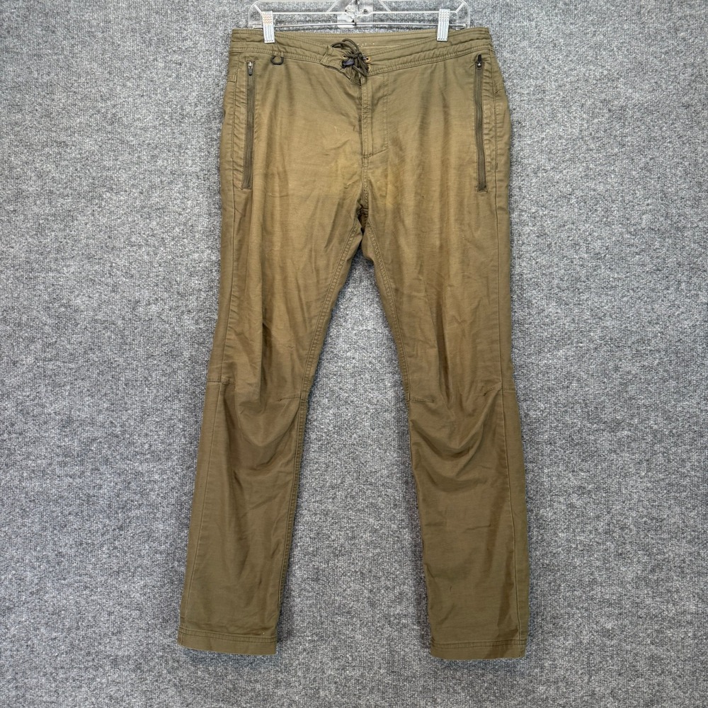 Roark‎ Revival 2.0 Pants Mens 32 Green Articulated Knee Hiking Utility Outdoor